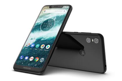 El Motorola One usa una versión de Android provista en forma directa por Google; una pantalla de 5,9 pulgadas y doble cámara trasera