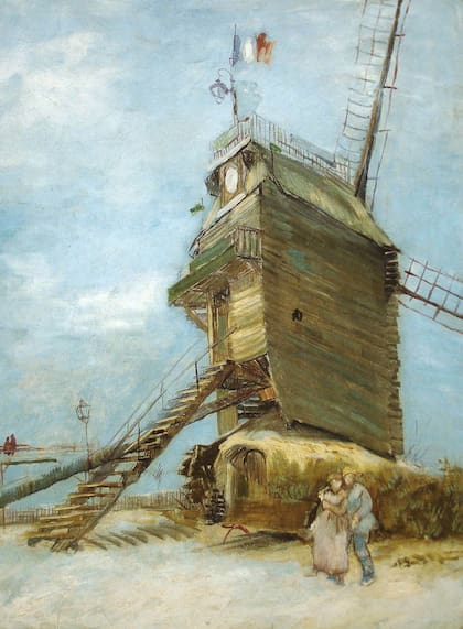 El Moulin de la Galette. Vincent van Gogh.