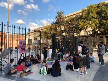 El movimiento Friday for Future, se reúne todos los viernes en Plaza de Mayo