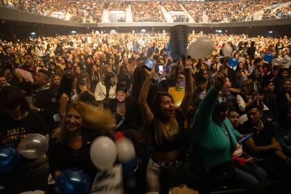 El Movistar Arena en su máximo esplendor, en medio de la fiesta que armó Marc Anthony