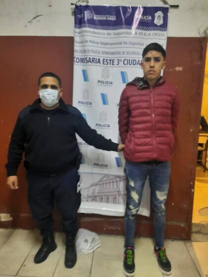 El "Mudito" o "Gatillo", detenido por el homicidio del ladrón cutos restos fueron despedidos en el cortejo fúnebre "tumbero"