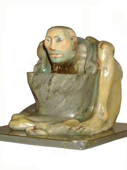 El mudo (1973), de Juan Carlos Distéfano, una de las obras donadas al MNBA