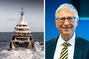Ponen en venta el superyate de Bill Gates: es inteligente y tiene cuatro pisos, pista de aterrizaje y cancha de básquet