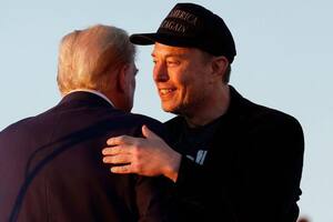 El multimillonario tecnológico apareció junto a Trump en un mitin a principios de este mes