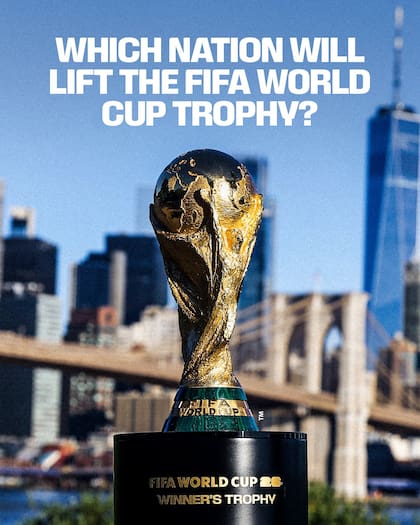 El Mundial 2026 se realizará en Estados Unidos, México y Canadá (X/@FIFAWorldCup)