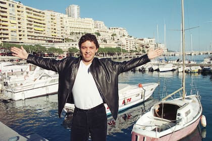 El Muñeco Gallardo, en 2000, cuando jugaba en Mónaco