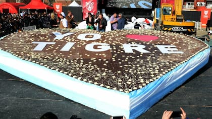 El municipio de Tigre compartió 2.000 kilos de chocolate artesanal