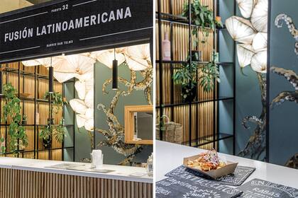 El mural de tentáculos de Amazonia lo pintó la artista plástica Catalina Ruiz, cuya carrera se encuentra en pleno auge