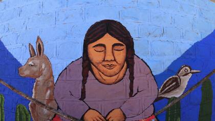 El mural que pintaron los chicos de distintas provincias