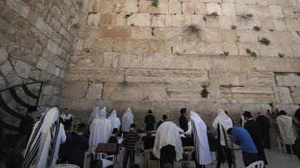 El Muro de los Lamentos es un sitio clave para los judíos durante el Pésaj