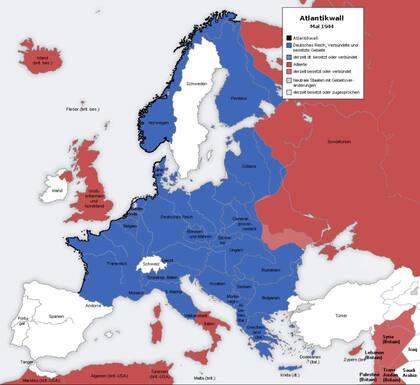 El Muro del Atlántico medía 3000 kilómetros