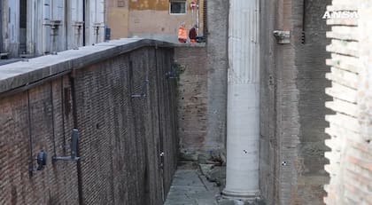 El muro del que cayó Morimasa