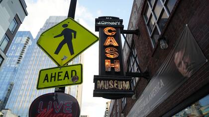 El museo de Johnny Cash, considerado el Rey de la música country (Alan Craig)