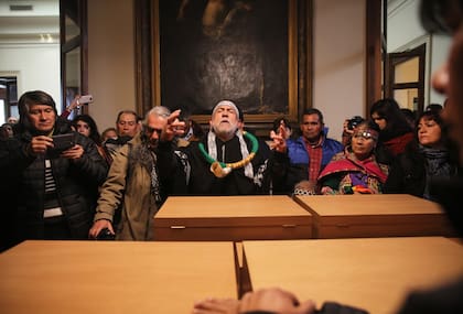 La ceremonia se realizó en el museo de Ciencias Naturales