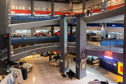 El Museo Fangio está muy bien diseñado
