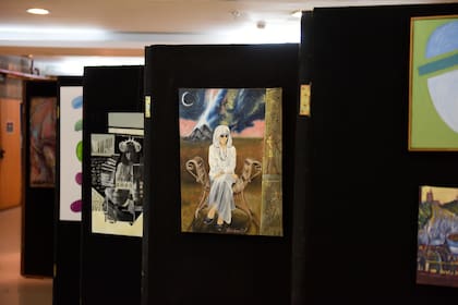 El Museo Internacional de la Discapacidad María Kodama está integrado por obras de unos doscientos artistas, como esta de Valkideon