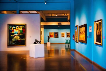 El museo Quinquela Martín.