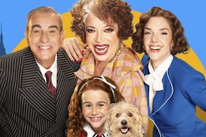 La increíble caracterización de Lizy Tagliani para protagonizar el famoso musical Annie
