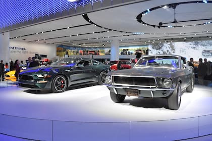 El Mustang 390 GT 1968 de la película y su homenaje, el Mustang Bullitt 2018