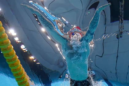 El nadador británico, Adam Peaty, consigue la medalla dorada en los 100 mts mariposa