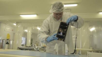 El "Milanesat" será lanzado poco después de la medianoche