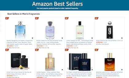 El Nautica Voyage Eau De Toilette está disponible en frascos de 100 ml por US$20,87 y de 200 ml por US$29