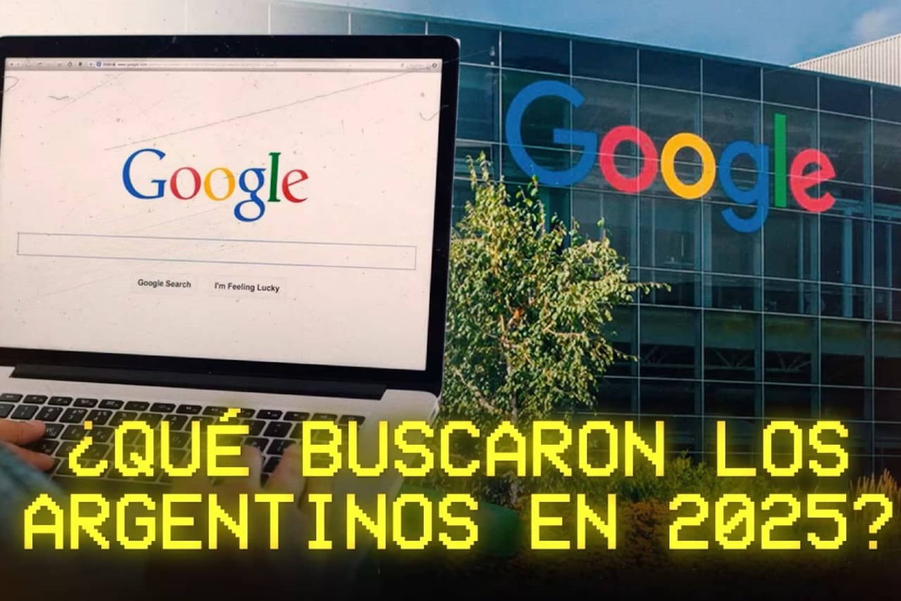 Pantalla con resultados de búsqueda y gráficos que representan tendencias online