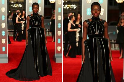Lupita Nyong’o vestida por Elie Saab