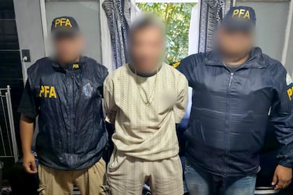 El Negro Llanos fue detenido por detectives de la Policía Federal Argentina