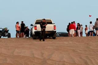 Video: cómo fue el choque entre una camioneta y un vehículo UTV que dejó a un niño de 8 años grave en Pinamar