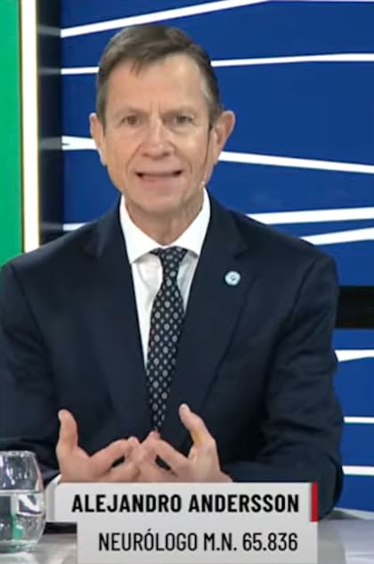 El neurólogo Alejandro Andersson en LN+