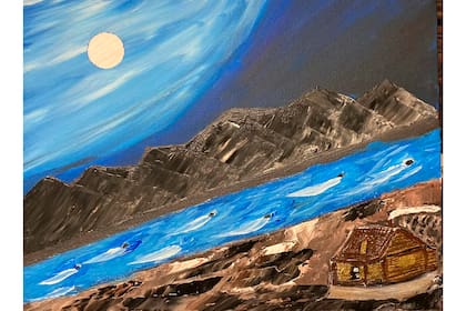 "El Nilo", obra de Omar Ben Laden