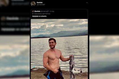 El niño de la apertura hoy tiene 26 años (Captura Twitter)