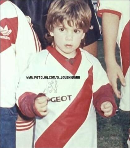 El niño Gonzalo Higuaín