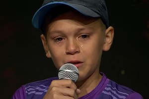 Habló el niño de 12 años que hizo llorar a la selección en el homenaje de la Conmebol