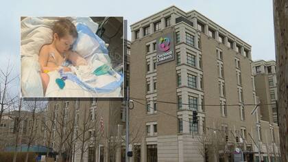 El niño se encuentra internado y estable