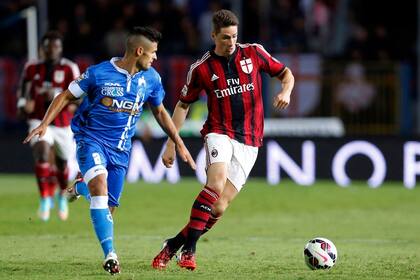 El Niño Torres anotó su primer gol con la camiseta de Milan