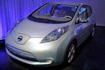 El Nissan Leaf, el vehículo eléctrico de la compañía japonesa