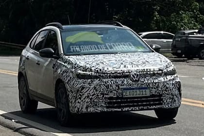 El Nivus 2025 que se estrenaría en Brasil en el último trimestre del año