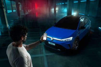 El Nivus llega con "Mi VW Connect", una aplicación para acceder a información del vehículo