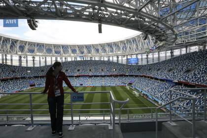 El Niznhy Novgorod Stadium, la cancha donde la Argentina jugará ante Croacia