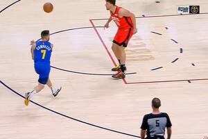 El no-look pass de Campazzo ante Houston