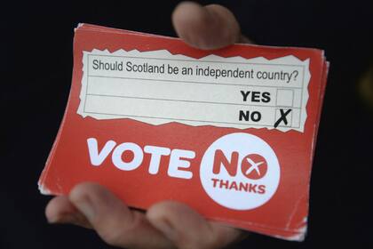 El NO se impuso por el 55 por ciento al SÍ en el referendo de Escocia; los independentistas fueron mayoría en Glasgow, la mayor ciudad de esa nación