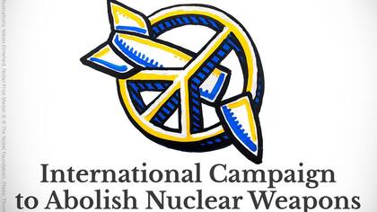 El Nobel de la Paz 2017 fue para la Campaña Internacional por la Abolición de las Armas Nucleares