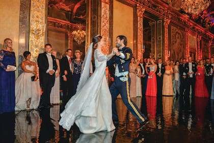 El nombre de la princesa Sofía estuvo presente en cada detalle de la noche: el menú del banquete incluyó un plato Sofía y el vals también repetía su nombre en la letra