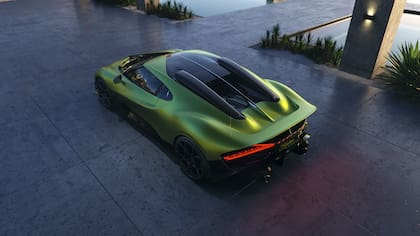 El nombre del deportivo está inspirado en el caballo de Ettore Bugatti