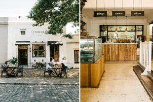 El nombre se refleja también en la propuesta, con un local en blanco y madera, con música tranquila.