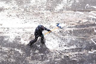 Cuántas pulgadas de nieve han caído en Nueva York y Nueva Jersey en medio de la tormenta