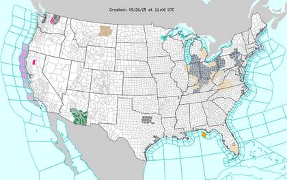 El norte de EE.UU. experimentará un calor inusual con temperaturas entre 10-20°F por encima de lo normal