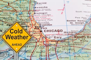 Alerta de frío vigente sobre Illinois: cuántas pulgadas de nieve han caído en las últimas horas